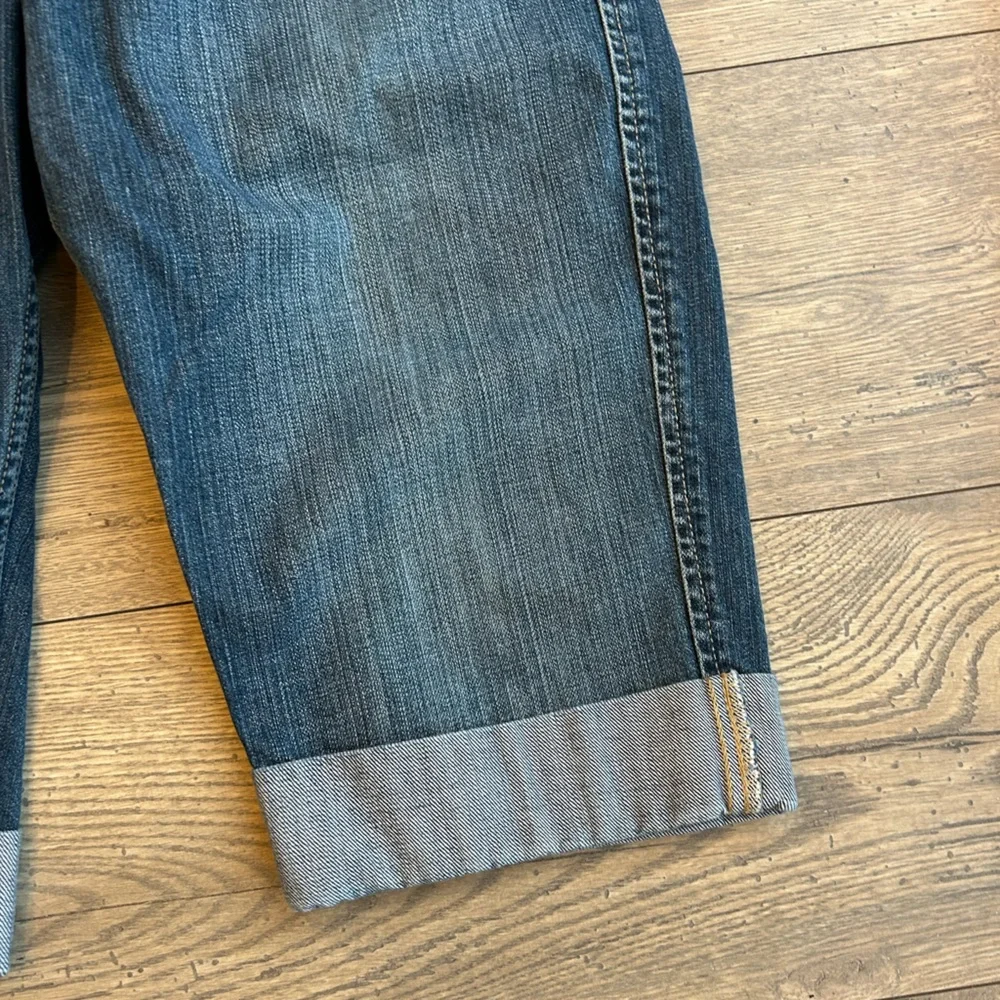 BKE Dark Blue Denim Long Shorts